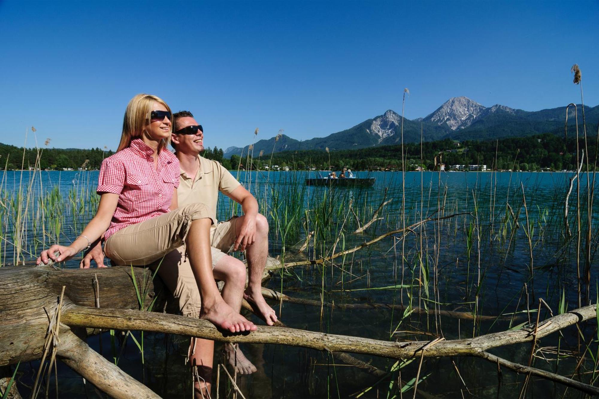Blaues Haus Ferienwohnung Bodensdorf Ossiacher See Gerlitzen Alpe Exteriér fotografie